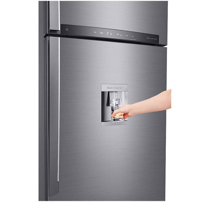 Réfrigérateur Inverter LG GL-F502HLHL 471 Litres NoFrost - Inox