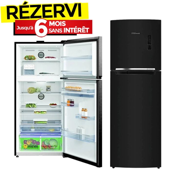 Réfrigérateur MAXWELL MAX-RDNF470AIN 470 Litres NoFrost - Noir