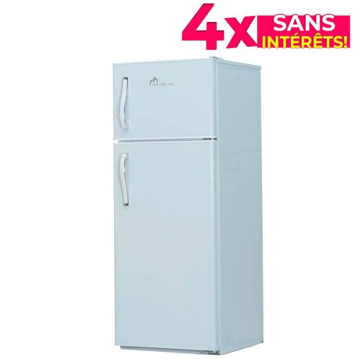 Réfrigérateur MONTBLANC FBP27 270 Litres Defrost - Bleu Pastel