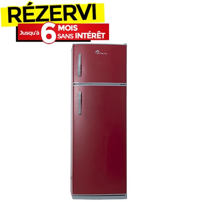 Réfrigérateur MONTBLANC FRG352 300 Litres DeFrost - Rouge