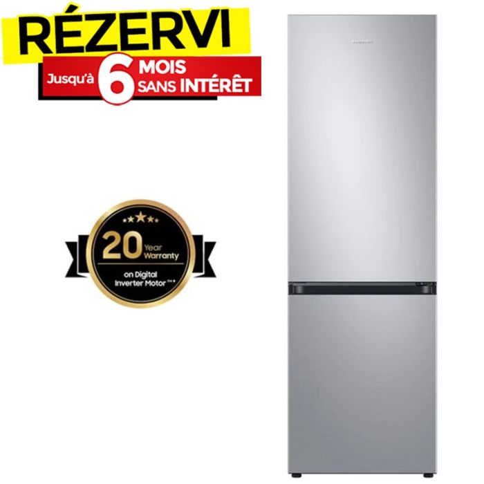 Réfrigérateur Combiné SAMSUNG RB34T600FSA 340 Litres NoFrost - Silver