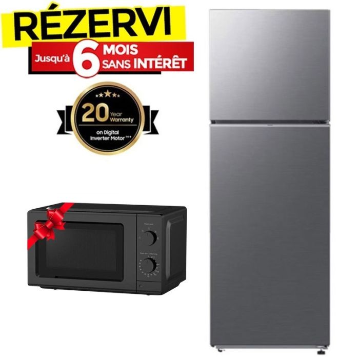 Réfrigérateur SAMSUNG RT38CG6420S9EL 388L NoFrost - Silver