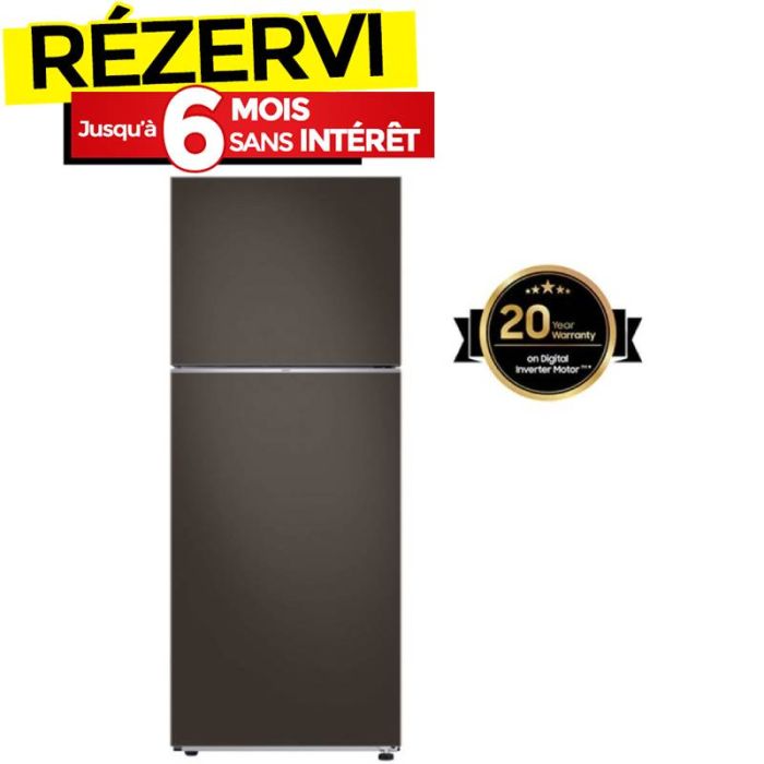 Réfrigérateur SAMSUNG RT42CB6644C2EL 415L NoFrost - Cotta Charbon
