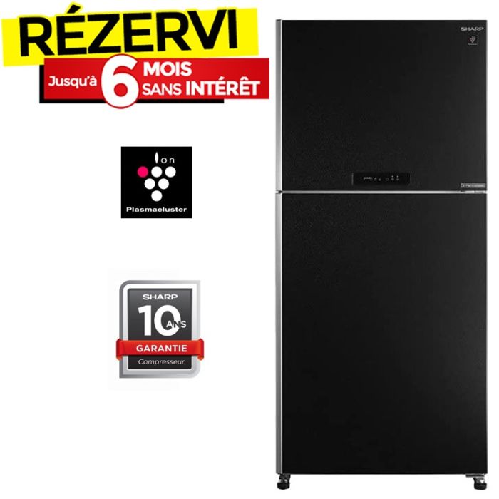 Réfrigérateur SHARP SJ-GV69-BK 690Litres NoFrost - Noir