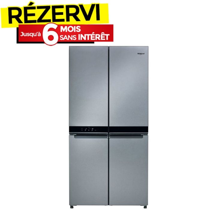 Réfrigérateur Side By Side WHIRLPOOL WQ9B1L 677 Litres NoFrost - Inox