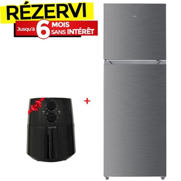 Réfrigérateur TCL P333TMS 333 Litres NoFrost - Silver