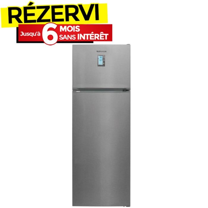 Réfrigérateur TELEFUNKEN FRIG-483I 496 Litres NoFrost - Inox
