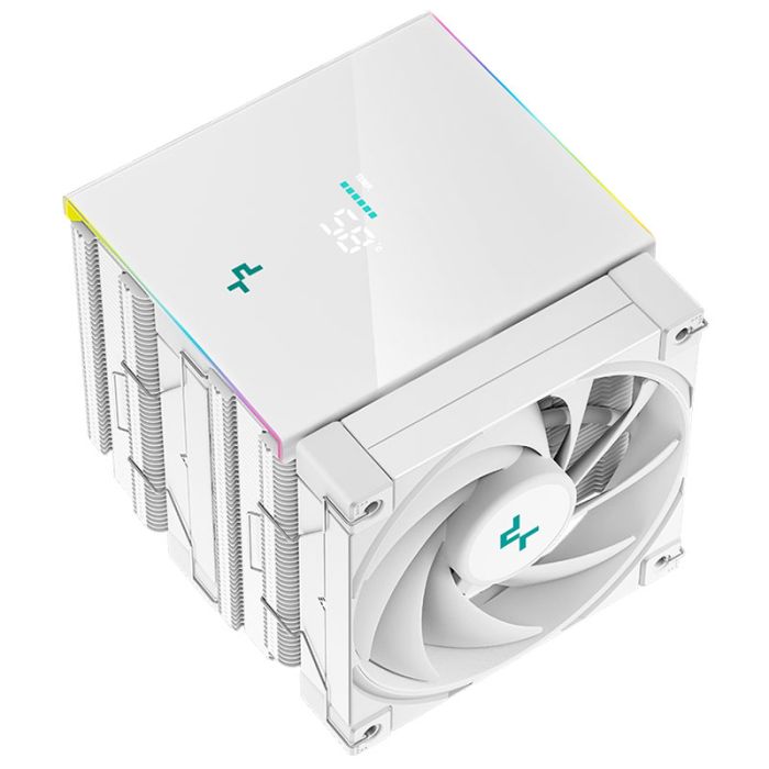 Refroidisseur de Processeur DEEPCOOL AK620 DIGITAL - Blanc