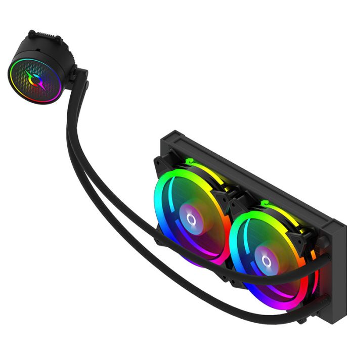 Refroidisseur de processeur Gamer AQIRYS AQUARIUS 240 ARGB - Noir