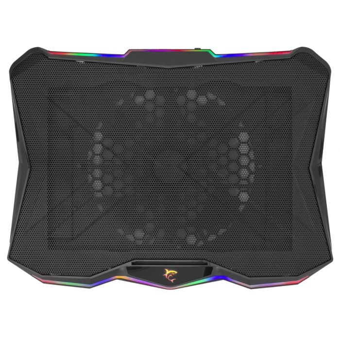 Refroidisseur Gamer WHITE SHARK Glacier Pour Pc Portable 17.3'' - Noir