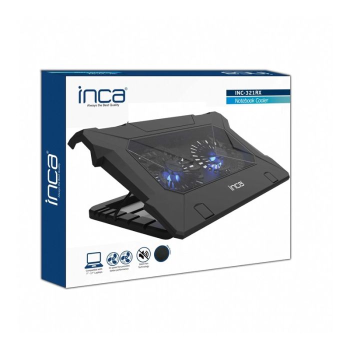 Refroidisseur INCA INC-321RX Pour PC Portable - Noir