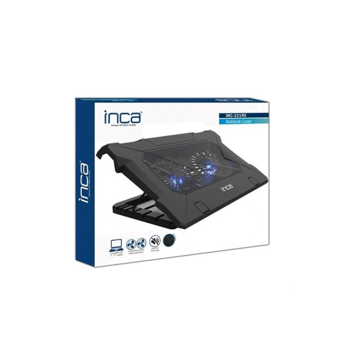 Refroidisseur INCA INC-321RX Pour PC Portable – Noir