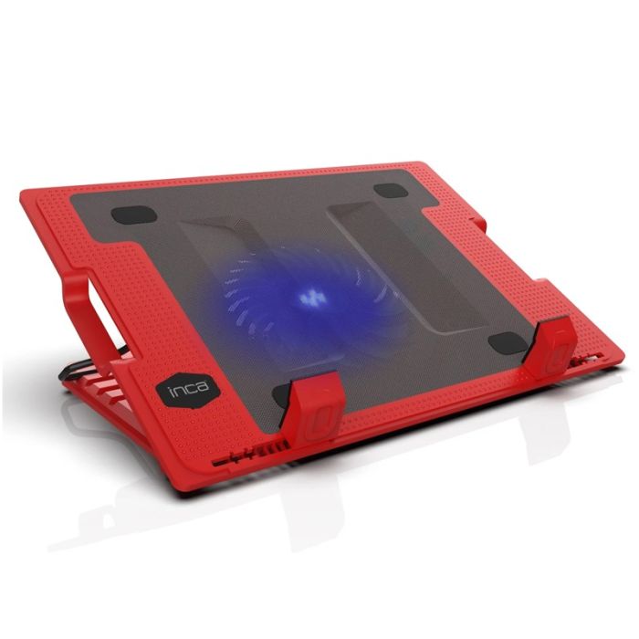 Refroidisseur INCA INC-341FXK Pour PC Portable - Rouge