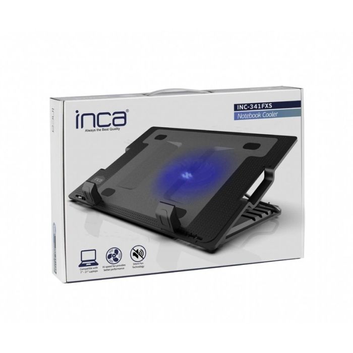 Refroidisseur INCA INC-341FXS Pour PC Portable - Noir