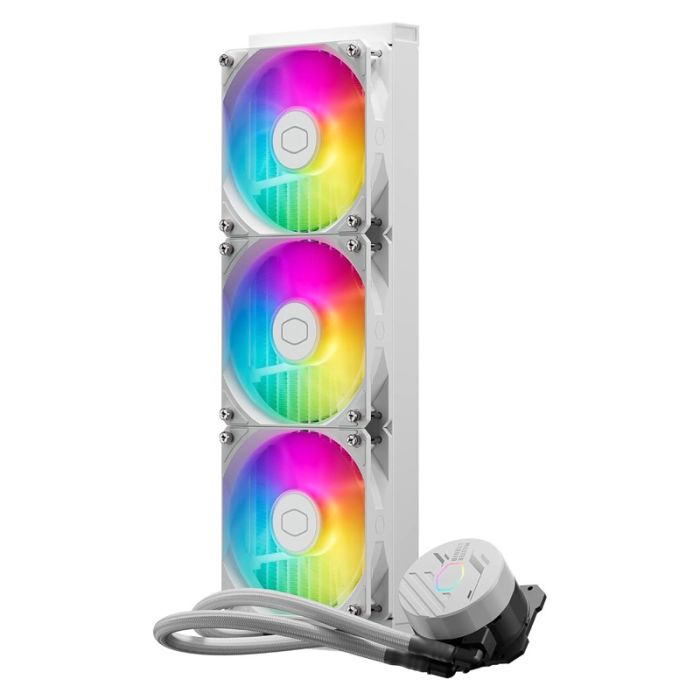 Refroidisseur Pour Processeur COOLER MASTER MasterLiquid 360L CORE ARGB - Blanc