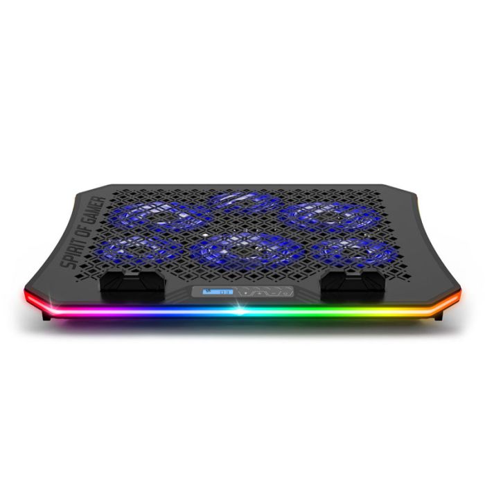 Refroidisseur SPIRIT OF GAMER AIRBLADE 1200 RGB Pour PC Portable 17