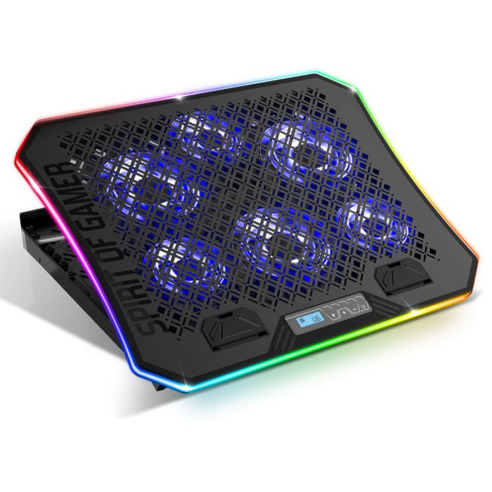 Refroidisseur SPIRIT OF GAMER AIRBLADE 1200 RGB Pour PC Portable 17