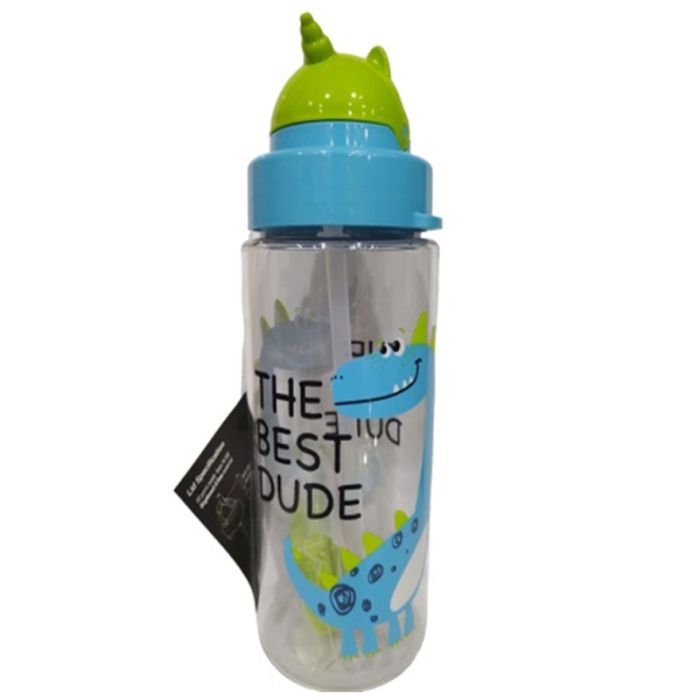 Bouteille D'eau RENGA Pour Enfant - Bleu Ciel & Vert