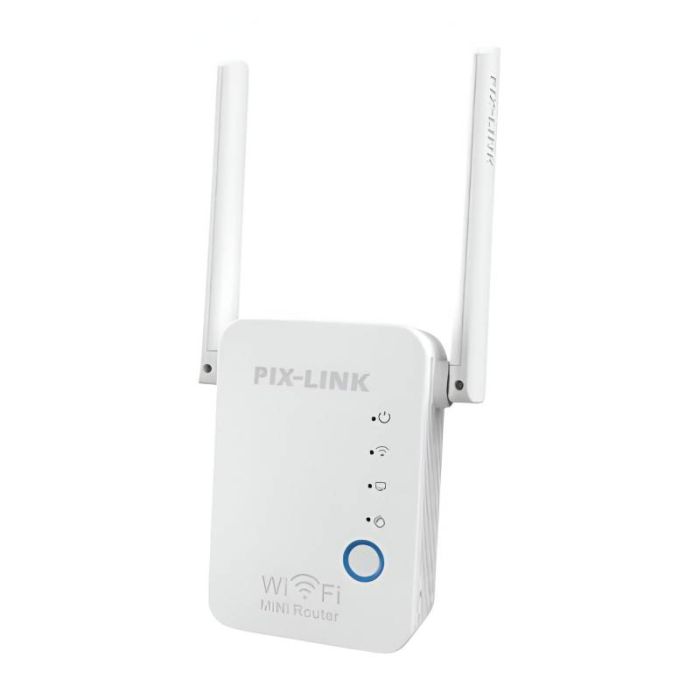 Répéteur WiFi PIXLINK Sans Fil 300 Mbps - Blanc