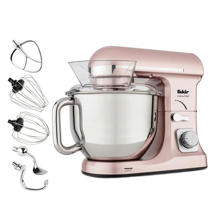 Robot Pétrin FAKIR Magic Chef 1200 Watts - Rose