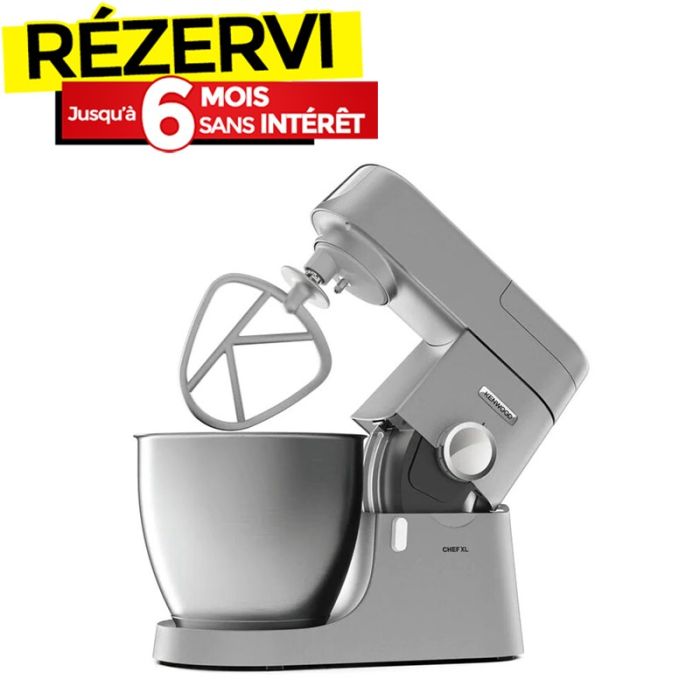Robot Pétrin Multifonction KENWOOD Chef XL 1200W - Silver