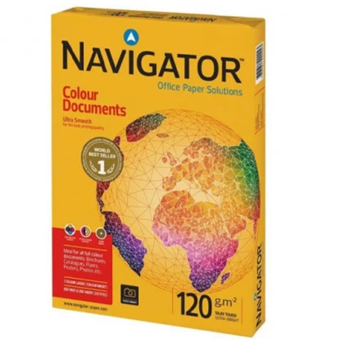 Rame papier NAVIGATOR  A4 120g/m² 250 Feuilles