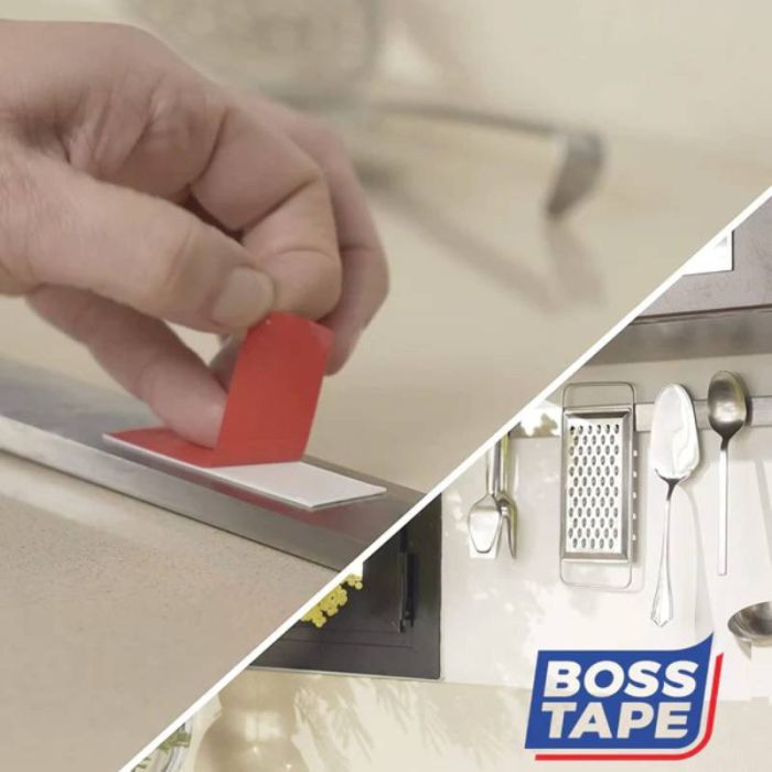 Ruban de montage BOSS TAPE transparent silicone