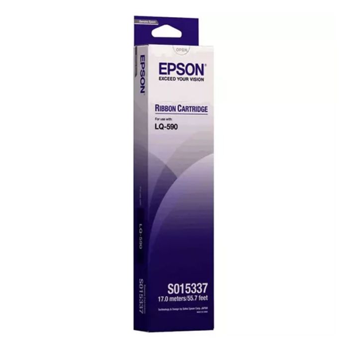 Ruban Original EPSON LQ-590  - Noir(C13S015337)