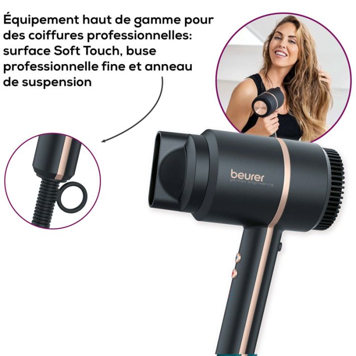 Sèche Cheveux BEURER HC35 2000W - Noir