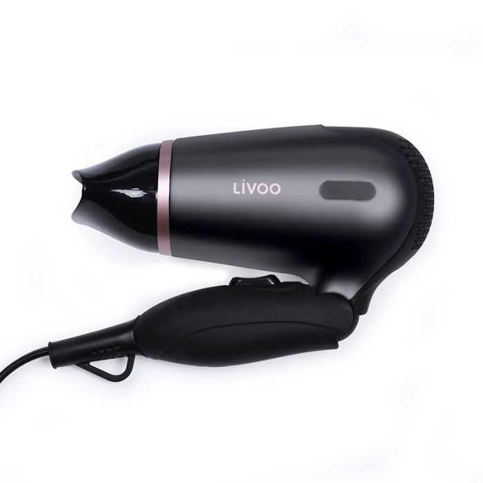 Sèche Cheveux De Voyage Pliable LIVOO DOS175 1200W - Noir