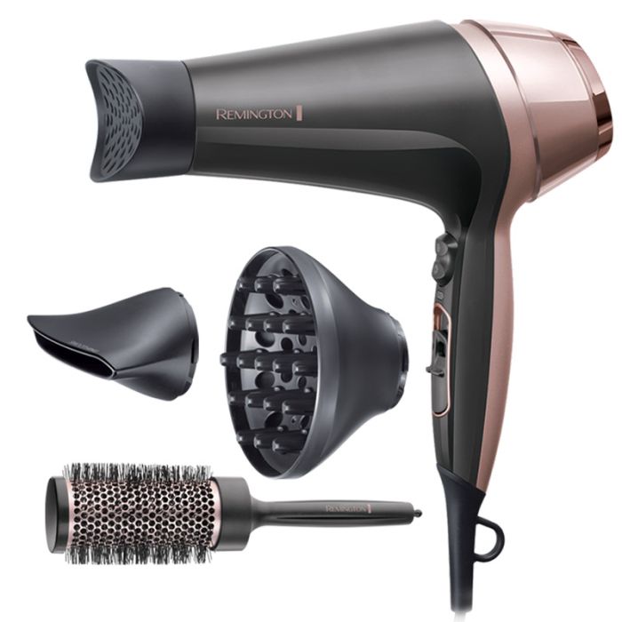 Sèche Cheveux REMINGTON Curl & Straight D5706 - Noir