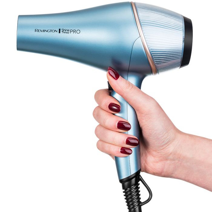 Sèche Cheveux REMINGTON Shine Therapy Pro AC9300 - Bleu