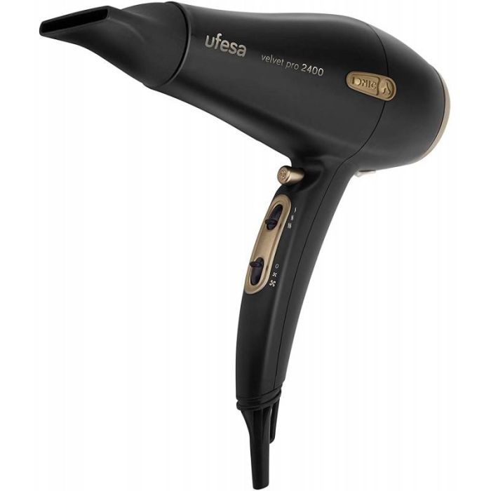 Sèche Cheveux professionnel UFESA Velvet Pro 2400W - Noir