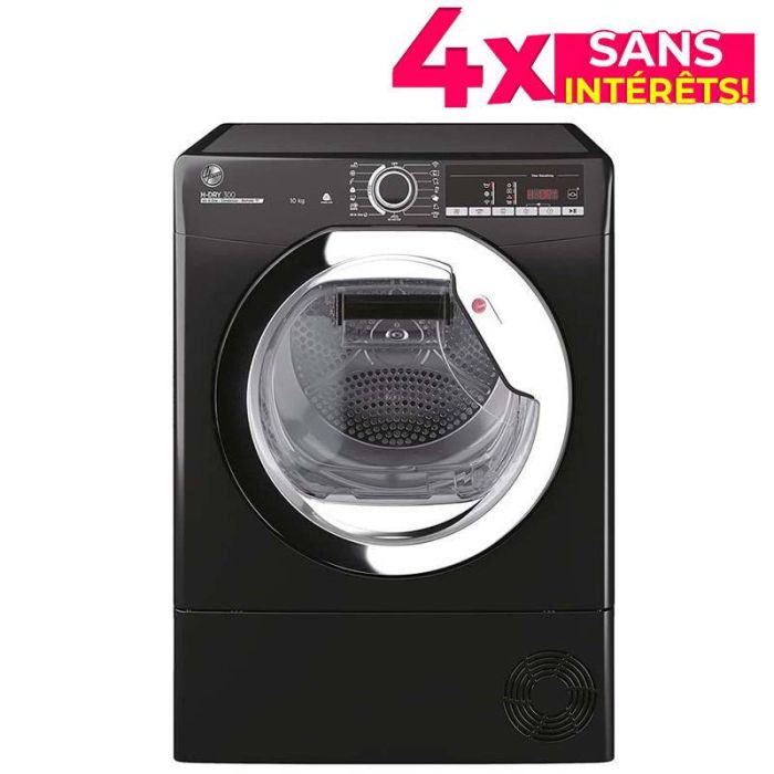 Sèche linge Frontal HOOVER HLEC10TCEB-80 10KG - Noir