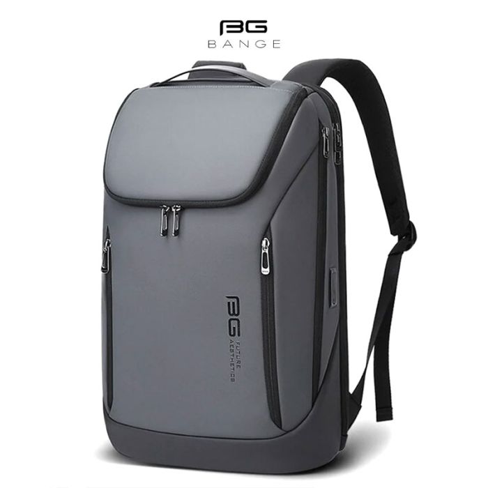 Sac à Dos BANGE BG014 Pour Pc Portable 15.6'' Avec Port USB - Gris