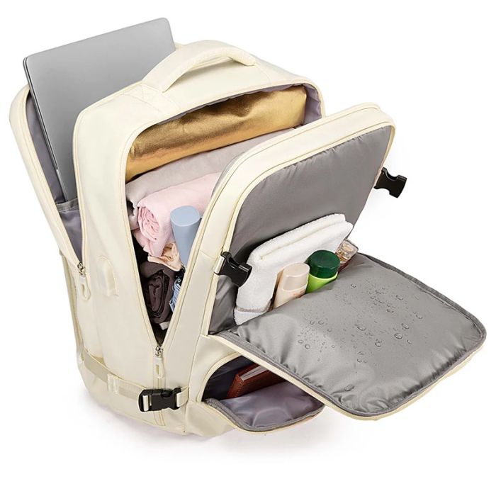 Sac à Dos BANGE BG051 Pour Pc Portable 15.6'' - Beige