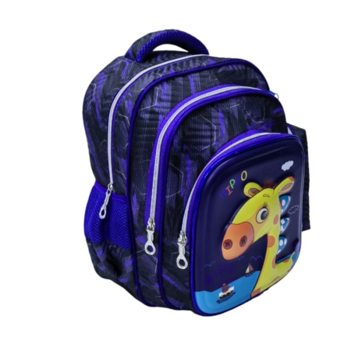 Sac à Dos École Primaire SDPN202 Avec Trousse N2 - Bleu foncé