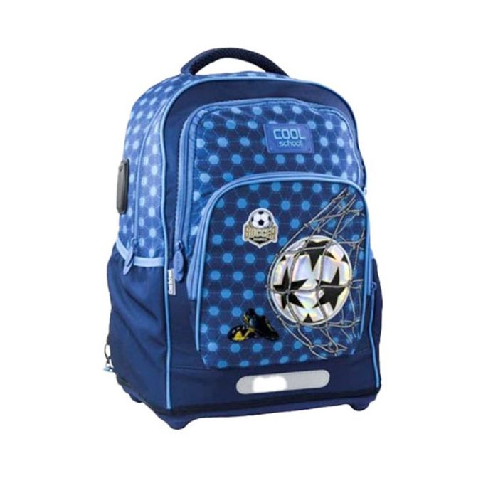 Sac A Dos Primaire Cool School T42033 Moyen - Bleu