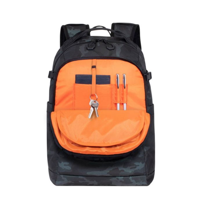 Sac à Dos RIVACASE 7631 NAVY Pour PC Portable 15.6'' Résistant À L'eau – Camouflage 