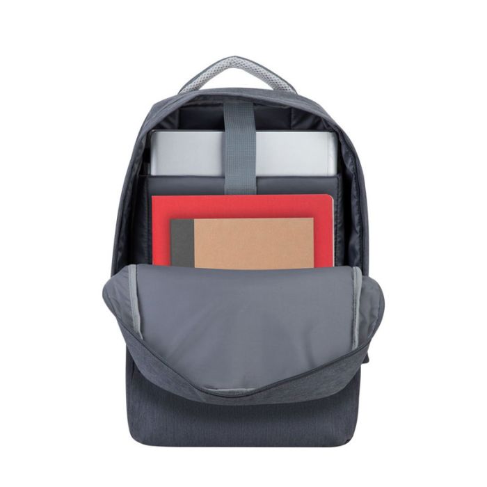 Sac à dos RIVACASE Pour PC Portable 15.6'' - Gris Foncé (7562)