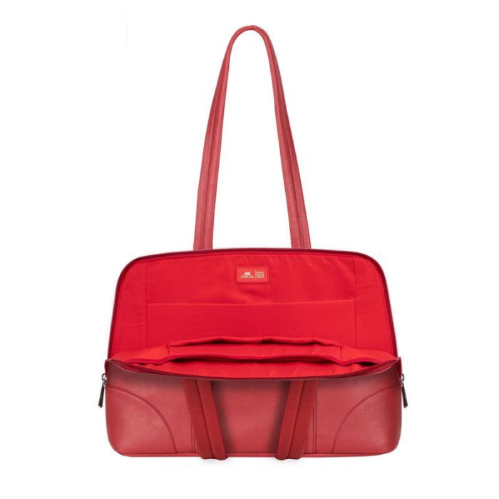 Sac à Main RIVACASE Pour Pc Portable 14'' & MacBook Pro 16''- Rouge 