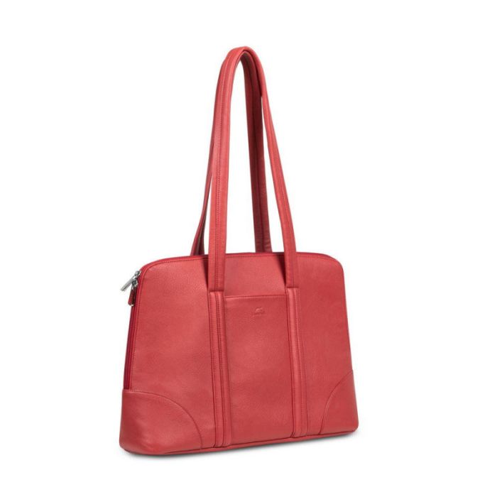 Sac à Main RIVACASE Pour Pc Portable 14'' & MacBook Pro 16''- Rouge 