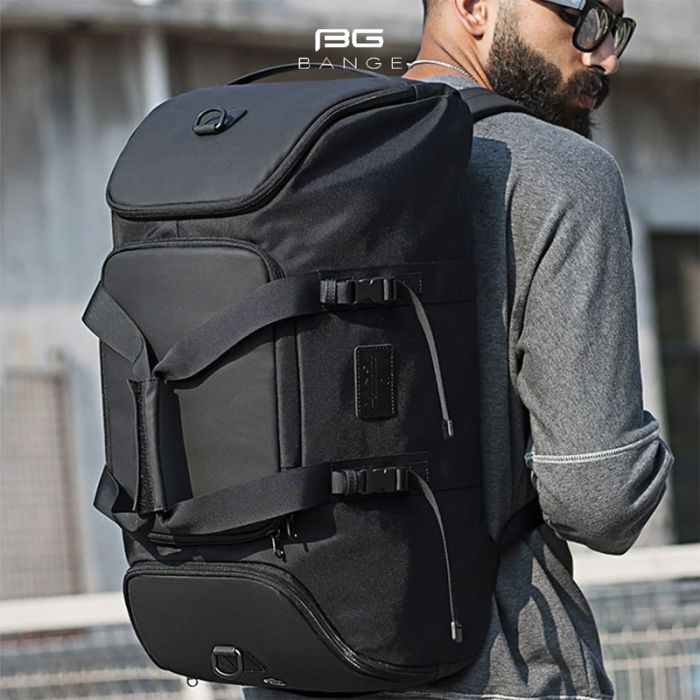 Sac De Sport BANGE BG069 Etanche Multifonctionnel - Noir