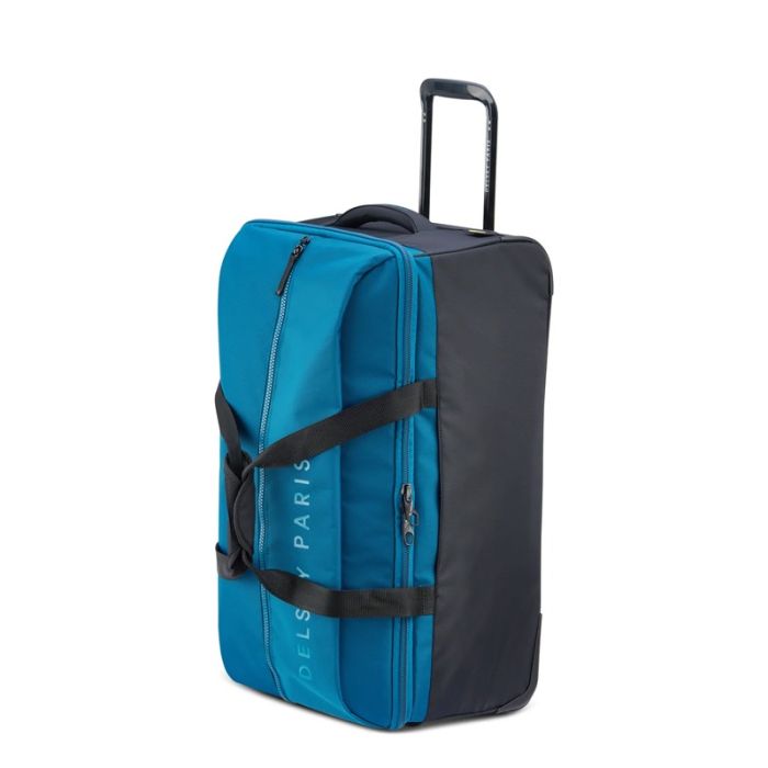 Sac de voyage DELSEY EGOA TROLLEY Moyen 69cm - Bleu Canard