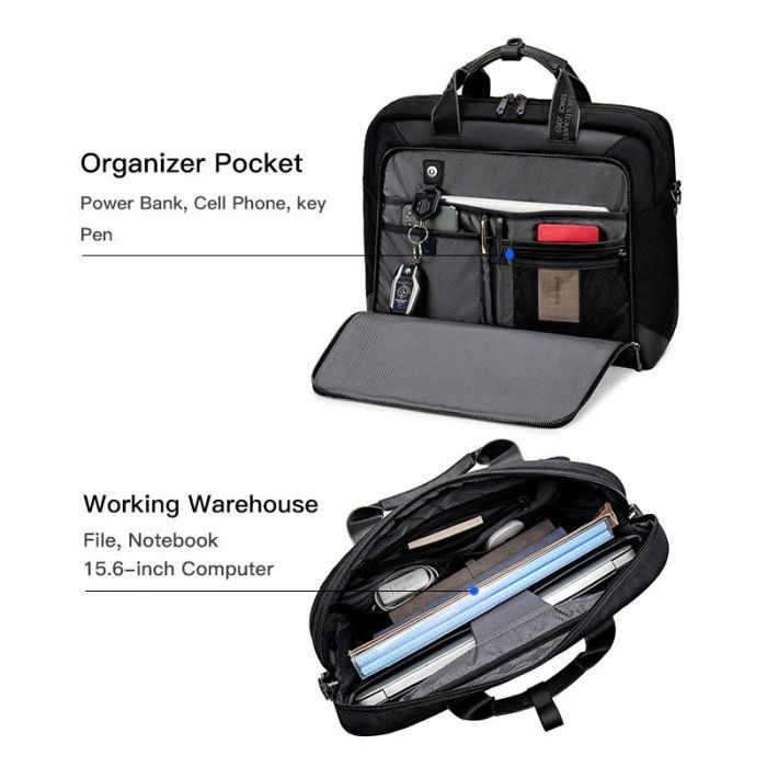 Sacoche ARCTIC HUNTER PC004 Pour Pc Portable 15.6'' - Noir