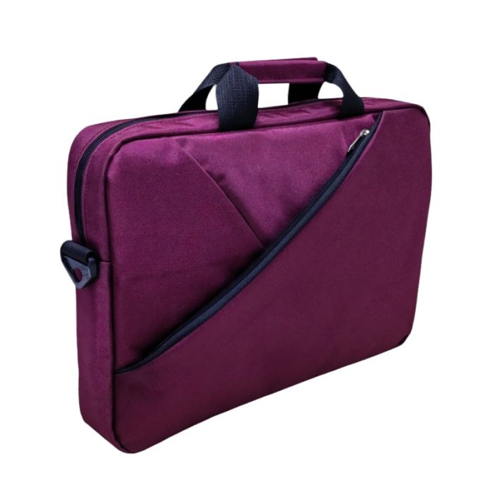 Sacoche Pour Pc Portable 15.6 pouces - Rouge Bordeaux