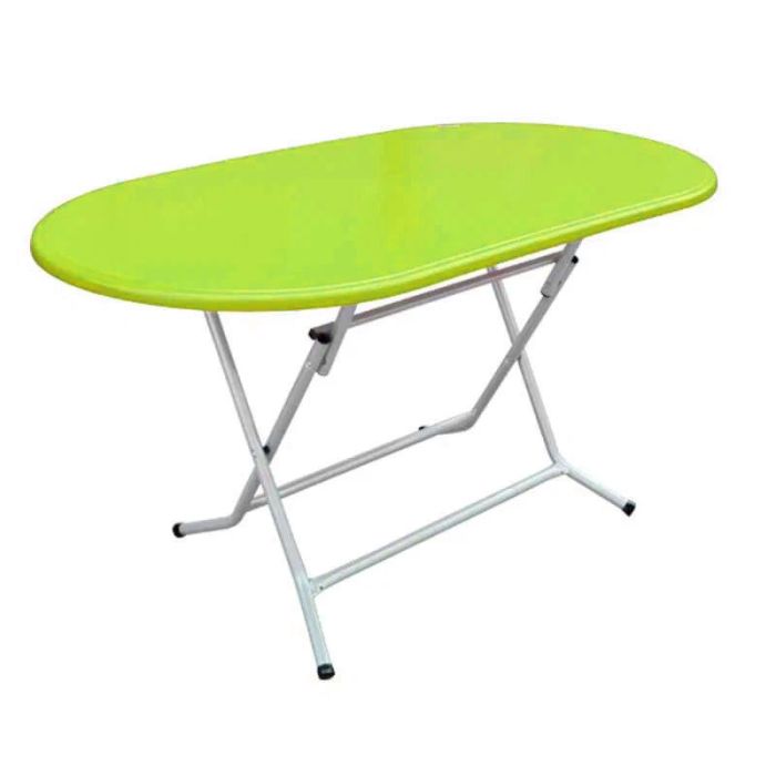 Table SOTUFAB Pliante Ovale 120x65 Werzalit - Pistache