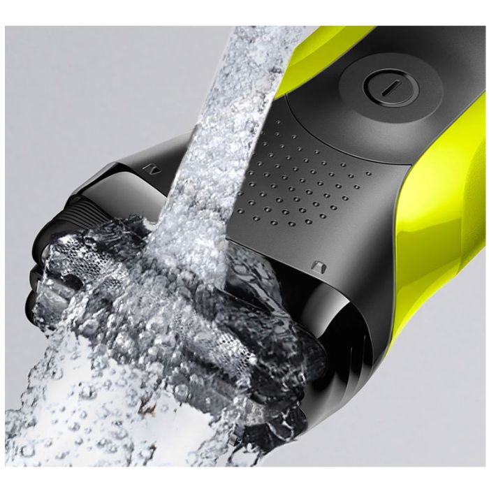 Rasoir Rechargeable BRAUN Séries 3 Shave&Style 300BT - Noir&Jaune