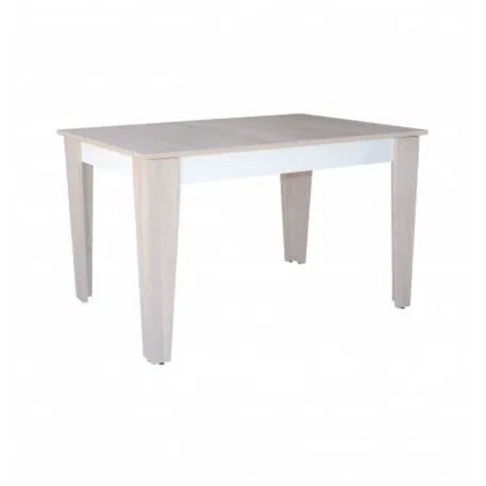 Table SOTUFAB Extensible 130/170 x 90 - Chène Brut & Blanc