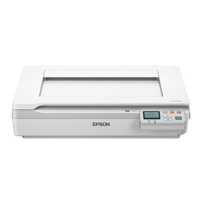 Scanner à plat EPSON Work Force DS-50000N A3 Réseau - Blanc(B11B204131BT)